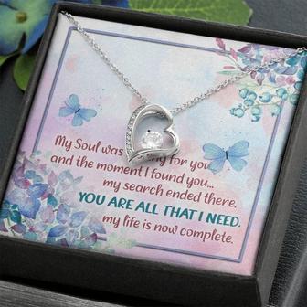My Soul Was Looking For You - Forever Love Necklace - Thegiftio UK