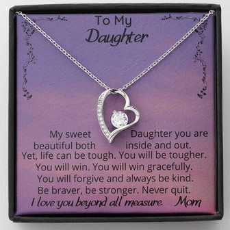 My Sweet Daughter - Forever Love Necklace - Thegiftio UK
