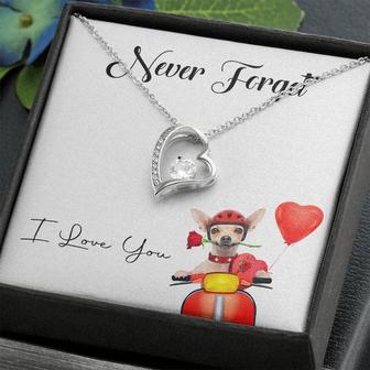 Never Forget Forever Love Necklace - Thegiftio