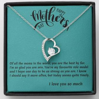 Of All Of The Moms- Forever Love Necklace