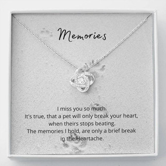 Pet Memories - Forever Love Necklace - Thegiftio