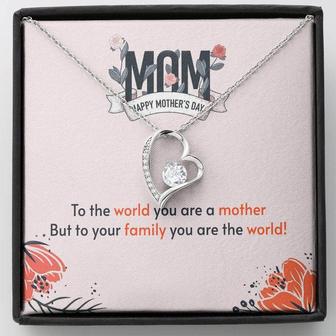 Premium Forever Love Necklace | Personalized Gift For Your Loving Mom! ❤️ - Thegiftio UK