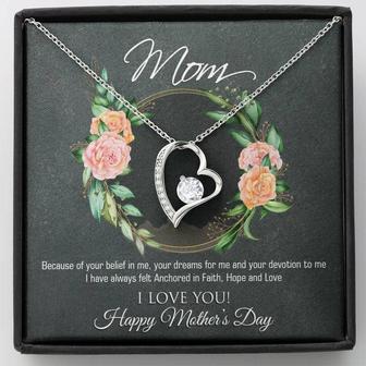(Premium) Forever Love Necklace | Personalized Gift For Your Loving Mom! ❤️ - Thegiftio UK