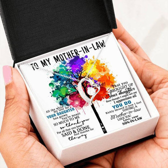 Son-In-Law To Mother-In-Law Gift - Forever Love Necklace - Thegiftio UK