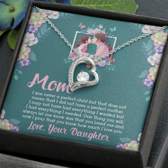 To Mom Forever Love Necklace - Thegiftio UK