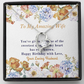 To My Amazing Wife - Forever Love Necklace - Thegiftio UK