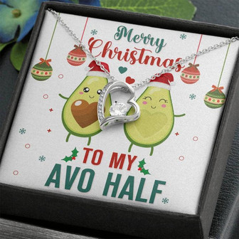To My Avo Half - Merry Christmas | Forever Love Necklace - Thegiftio UK