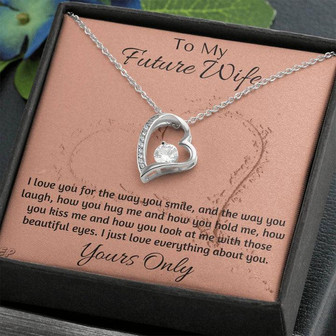 To My Beautiful Future Wife - Immaculate Forever Love Necklace - Thegiftio UK