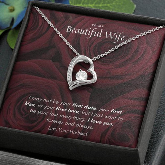 To My Beautiful Wife - Forever Love Necklace Best Gift For Wife - Thegiftio UK