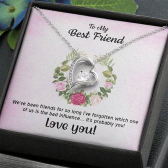 To My Best Friend We've Been Friends For So Long Forever Love Necklace - Thegiftio UK