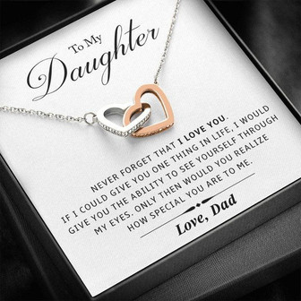 To My Daughter - Forever Love - Necklace - Thegiftio UK