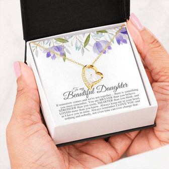 To My Daughter - Forever Love Necklace - Flmd07g - Thegiftio UK