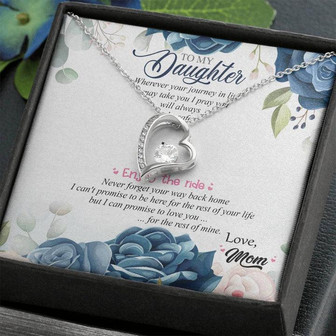 To My Daughter - Forever Love Necklace - Thegiftio UK