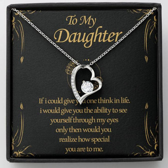 To My Daughter - Forever Love Necklace. - Thegiftio UK