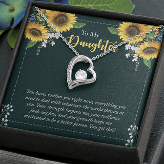 To My Daughter - Forever Love Necklace - Thegiftio UK