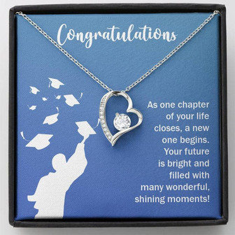 To My Daughter - Graduation Gift - Forever Love Necklace - Thegiftio UK
