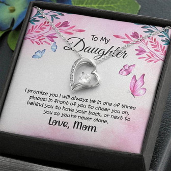 To My Daughter - I Promise You - Forever Love Necklace - Thegiftio UK