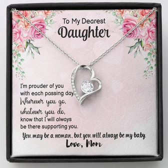 To My Dearest Daughter - Forever Love Necklace - Thegiftio UK
