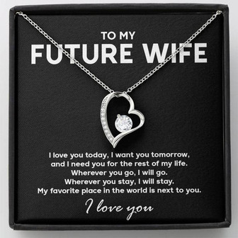 To My Future Wife - Forever Love Necklace - So153 - Thegiftio UK