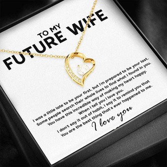 To My Future Wife - Forever Love Necklace - So120 - Thegiftio UK