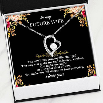 To My Future Wife - Forever Love Necklace - So21-Lc - Thegiftio UK