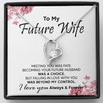 To My Future Wife - Forever Love Necklace - So145 - Thegiftio UK