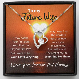 To My Future Wife - Forever Love Necklace - Thegiftio UK