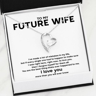 To My Future Wife - Forever Love Necklace - Thegiftio UK