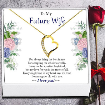 To My Future Wife - Forever Love Necklace - Thegiftio UK