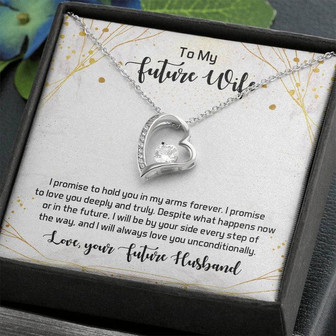 To My Future Wife - Forever Love Necklace - Thegiftio UK