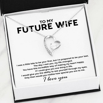 To My Future Wife - Forever Love Necklace - Thegiftio UK