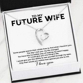 To My Future Wife - Forever Love Necklace - Thegiftio UK