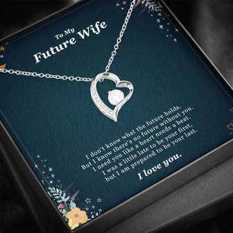 To My Future Wife Forever Love Necklace - Thegiftio UK