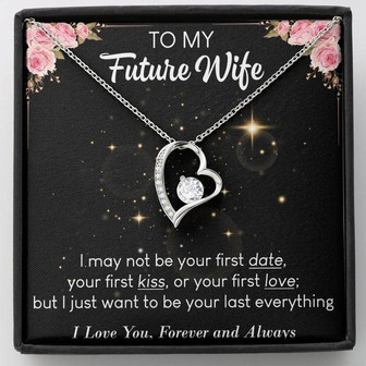 To My Future Wife Forever Love Necklace Wedding Gift For Wife - Thegiftio UK