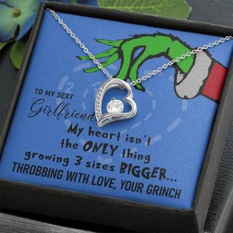 To My Girlfriend - My Heart Isn't The Only Thing Growing | Forever Love Necklace