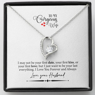 To My Gorgeous Wife - Forever Love Necklace - Thegiftio UK