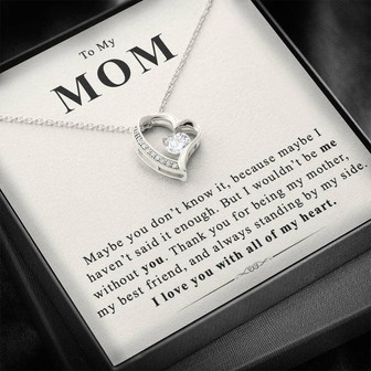 To My Mom - Forever Love Necklace - Perfect Gift For Mothers Day - Thegiftio UK