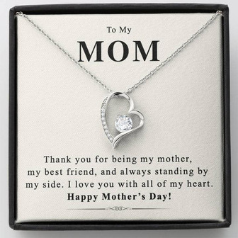 To My Mom - Forever Love Necklace - Perfect Gift For Mothers Day - Thegiftio UK