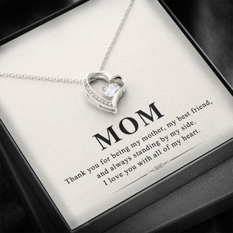 To My Mom - Forever Love Necklace - Perfect Gift For Mothers Day - Thegiftio UK