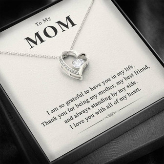 To My Mom - Forever Love Necklace - Perfect Gift For Mothers Day - Thegiftio UK