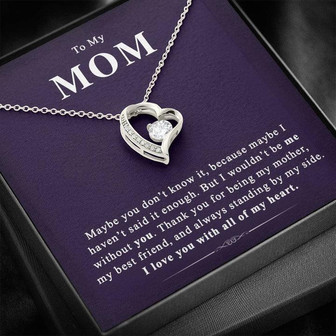 To My Mom - Forever Love Necklace - Perfect Gift For Mothers Day - Thegiftio UK