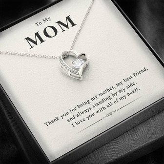 To My Mom - Forever Love Necklace - Perfect Gift For Mothers Day - Thegiftio UK