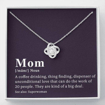 To My Mom - Forever Love Necklace - Perfect Gift For Mothers Day - Thegiftio UK