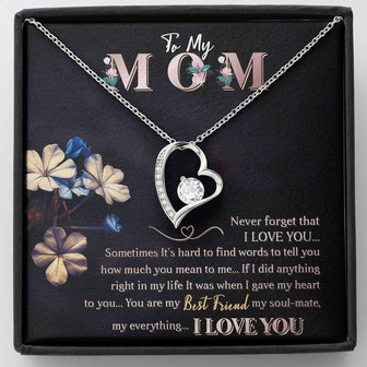 To My Mom - Forever Love Necklace - Thegiftio UK
