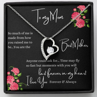 To My Mom - Forever Love Necklace Giftset - Thegiftio UK