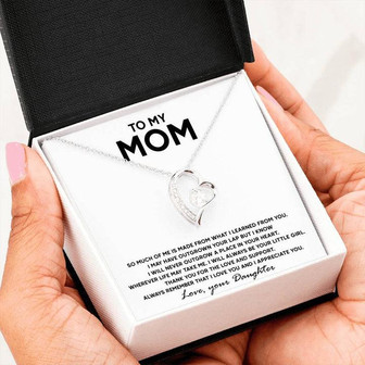 To My Mom - Forever Love Necklace - Thegiftio UK
