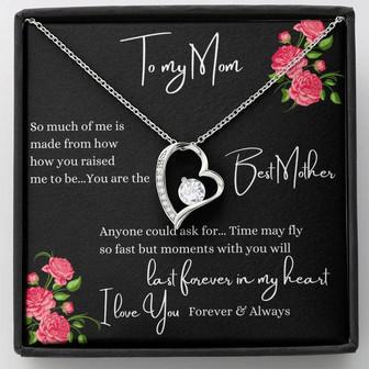 To My Mom Forever Love Necklace Today - Thegiftio UK