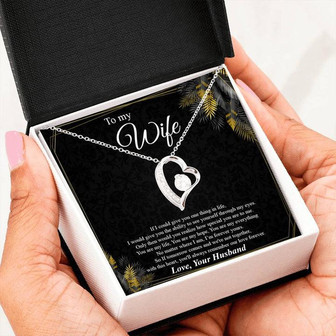 To My Wife - Forever Love Necklace - Flhw16b - Thegiftio UK