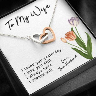 To My Wife - Forever Love Necklace - Thegiftio UK