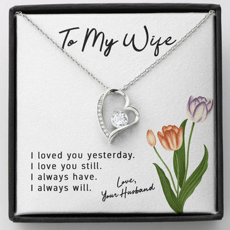 To My Wife - Forever Love Necklace  - Thegiftio UK